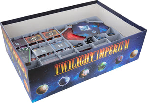 Feldherr Organizer Insert for Twilight Imperium 4th Edition + Prophecy of Kings - core game box
