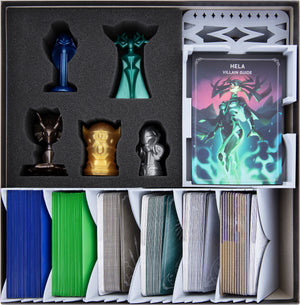 Feldherr Organizer Insert + foam set for Marvel Disney Villainous: Infinite Power - board game box