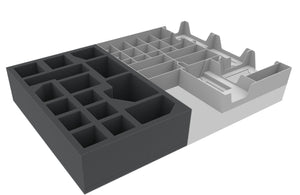Feldherr foam set + Organizer Insert for Warhammer Quest: Cursed City - board game box