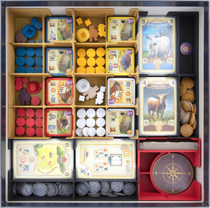 Feldherr Organizer Insert for Great Western Trail Second Edition + expansion / Argentina