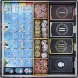 Feldherr Organizer Insert for 7 Wonders: core game + 4 Expansions - core game box