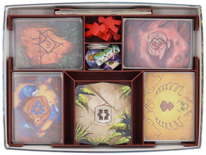 Feldherr Organizer insert for Lost Ruins of Arnak: The Missing Expedition - board game box