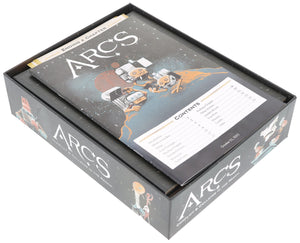 Feldherr Organizer Insert + Game Aid for Arcs - Core Game Box