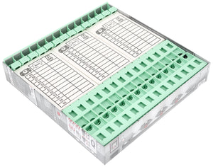 Feldherr Organizer Insert + Game Aid for Bomb Busters - core game box