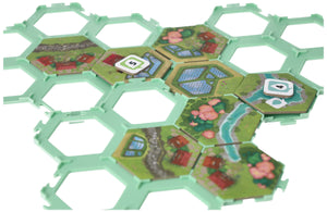 Feldherr Organizer Insert incl. tile holders for Dorfromantik: Sakura - board game box