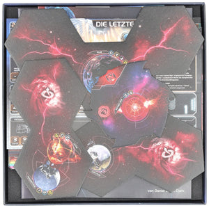 Feldherr Organizer Insert with Foam Tray for Twilight Imperium: Thunder's Edge - Board Game Box