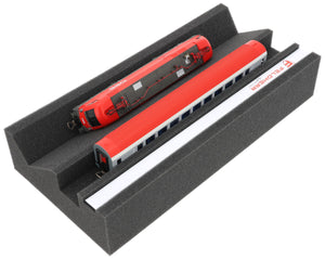 Ławka do lokomotyw Premium w skali H0/00 z paskiem magnetycznym i dodatkowym wałkiem konserwacyjnym - idealna do modeli H0 i 00