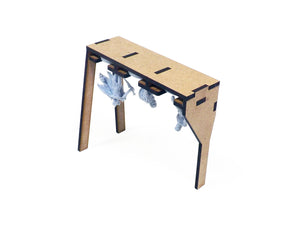 Boardgame Organizer Insert for Blood Rage and Mystics of Midgard, Gods of Asgard, 5 Players and all Kickstarter Exclusives