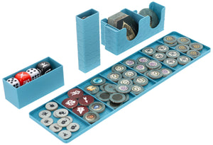 Zestaw piankowy Feldherr + wkładka organizacyjna do Warhammer Quest: Darkwater - Core Game Box