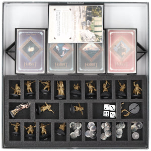 Feldherr Foam Set with Organizer Insert for The Hobbit: Hunt For The Arkenstone - Core Game Box