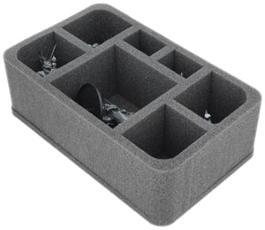 HS090A015 Feldherr foam tray for Soulblight Gravelords - 7 Compartments