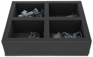 FS090A008 Feldherr foam tray for Ogor Mawtribes - 4 Compartments
