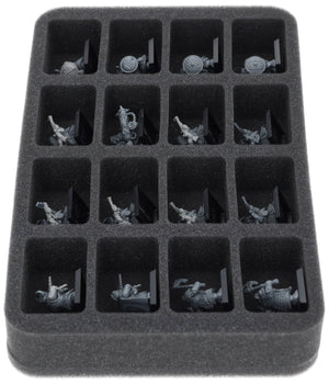 HS040A053 Feldherr foam tray for Dwarfen Mountain Holds - 16 Compartments