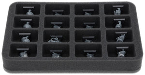HS040A053 Feldherr foam tray for Dwarfen Mountain Holds - 16 Compartments