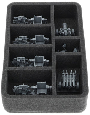 HS055A015 Feldherr foam tray for Dwarfen Mountain Holds - 7 Compartments