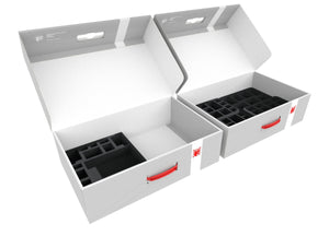 Feldherr Transporter with 2 Storage Boxes XL for Zombicide: Green Horde Kickstarter Horde Pledge + Optional Buys