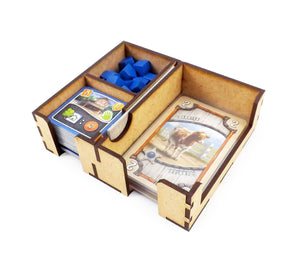Boardgame Organizer Insert for Great Western Trail and expansion Rails to the North