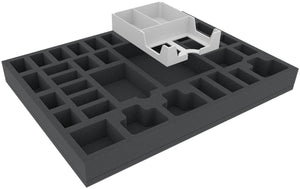 Feldherr foam set with card holder for HeroQuest (2021): Spirit Queen’s Torment + Prophecy of Telor - core game box