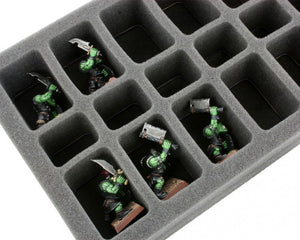 HS050BF01BO Taca piankowa 50 mm - 18 przedziałów