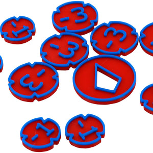 Feldherr token set multicolor for Disney Lorcana